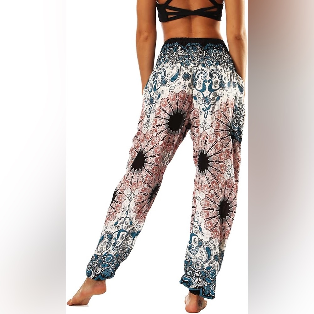 Homgro-Womens-Hippie-Jogger-Smocked